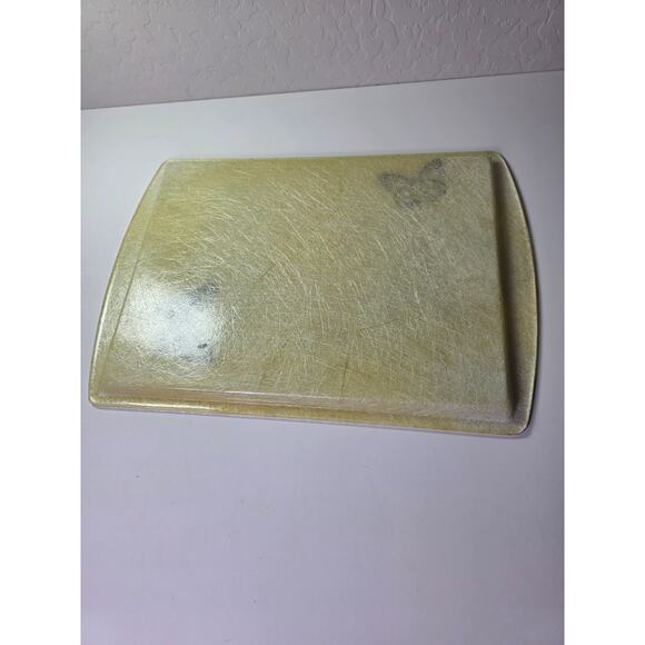 Vintage MCM Butterfly Fiberglass Serving TV Tray - Picture 5 of 7